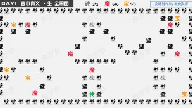 阴阳师万言归灵言海探索第一天攻略 DAY1言中真义生全景图&路线图[多图]