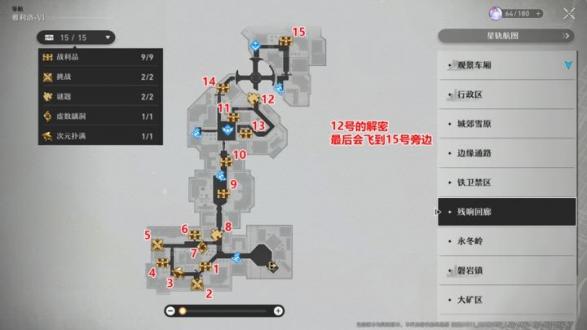 崩坏星穹铁道雅利洛VI宝箱位置全收集 雅利洛Ⅵ行政区宝箱攻略