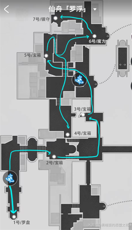 崩坏星穹铁道工造司宝箱地图路线分布一览 工造司宝箱位置全汇总[多图](崩坏星穹铁道工造司)