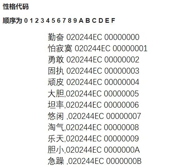 口袋妖怪究极绿宝石5.5性格金手指大全 5.5性格金手指代码汇总[多图]图片2