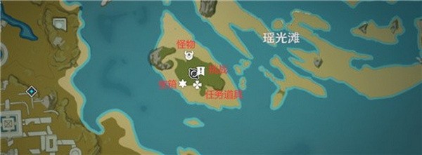 原神瑶光滩点在哪里?原神瑶光滩勘测位置全览(原神瑶光滩有个圈)