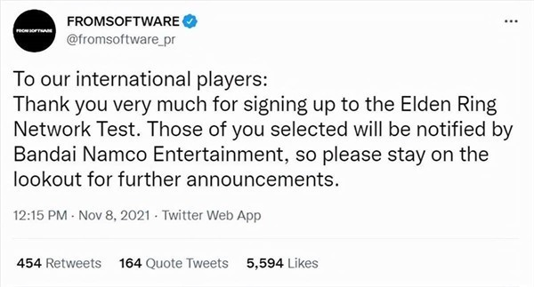 艾尔登法环测试资格预约申请方法 艾尔登法环测试资格时间介绍(艾尔登法环 全地图)